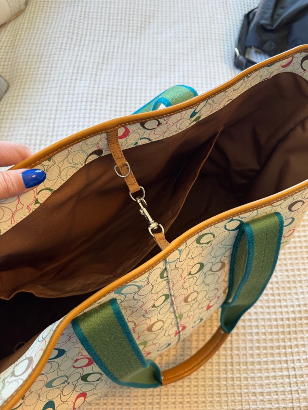Coach Multicolor Tote - Picture 7 of 12
